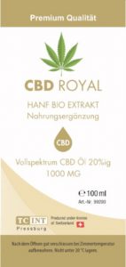 Warum CBD Royal Hanf Bio Extrakt nehmen